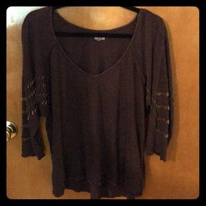 Urban Outfitters 3/4 length sleeve shirt